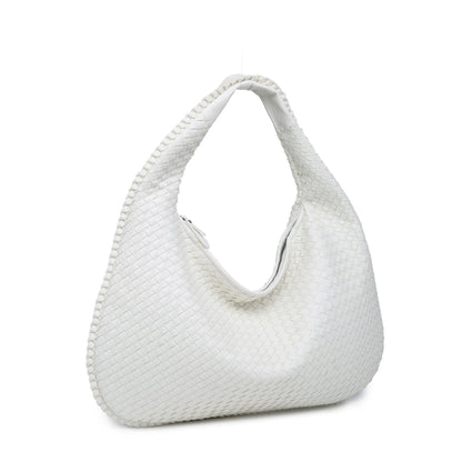 Woven Dumpling Shoulder Bag for Women — Large Capacity European Fashion Tote