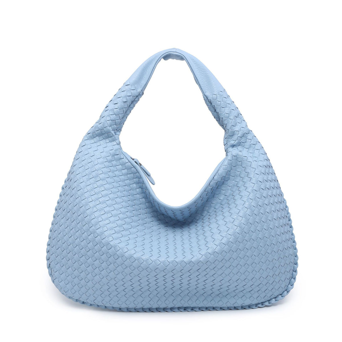 Woven Dumpling Shoulder Bag for Women — Large Capacity European Fashion Tote