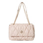 Large Capacity Rhombus Quilted Tote Bag — Chain Detail Crossbody | Women