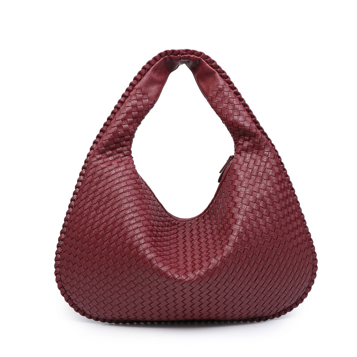 Woven Dumpling Shoulder Bag for Women — Large Capacity European Fashion Tote