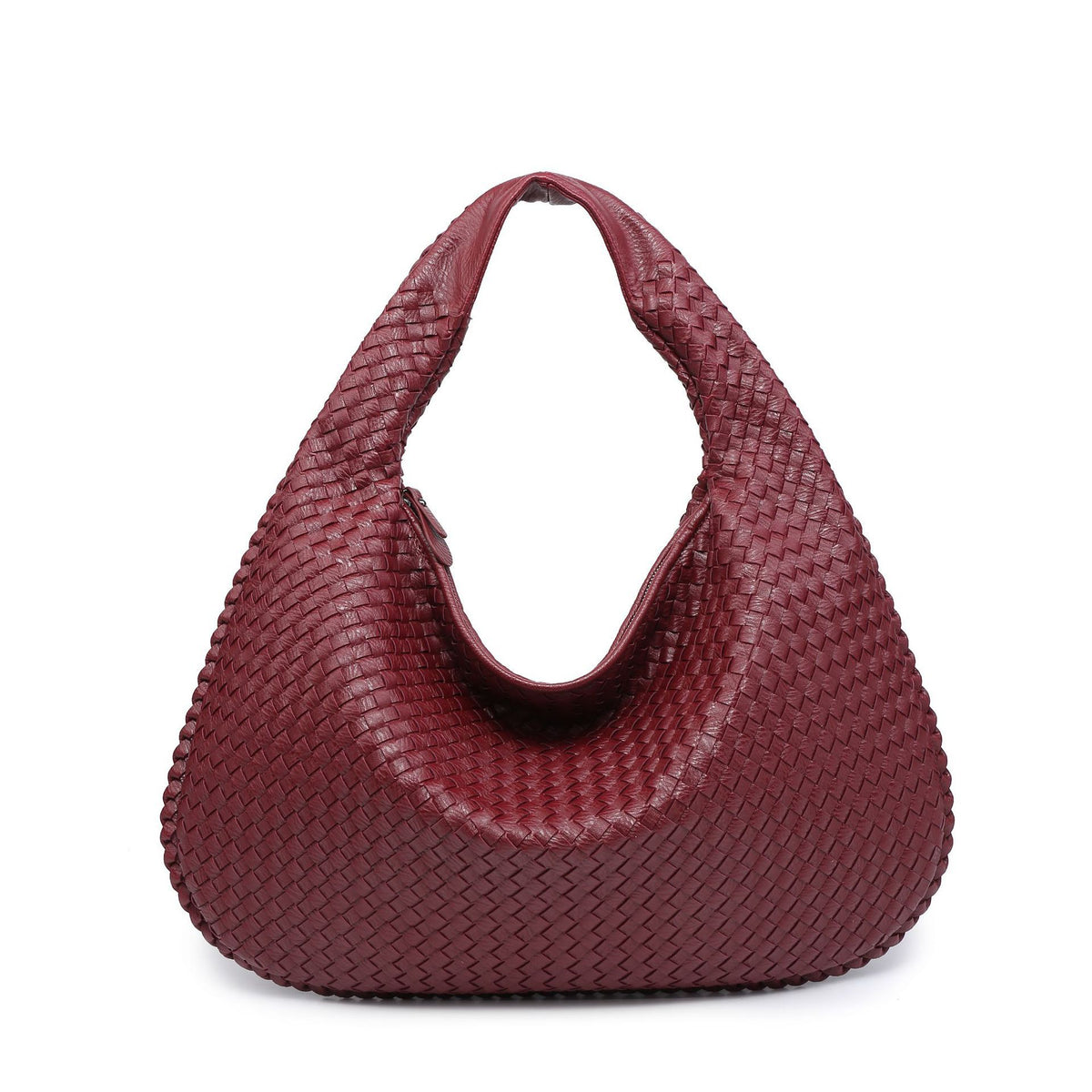 Woven Dumpling Shoulder Bag for Women — Large Capacity European Fashion Tote