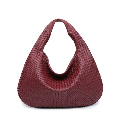 Woven Dumpling Shoulder Bag for Women — Large Capacity European Fashion Tote