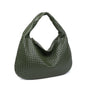 Woven Dumpling Shoulder Bag for Women — Large Capacity European Fashion Tote