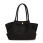 Retro Suede Frosted Tote Bag for Women — Versatile Shell Shoulder & Basket Handbag