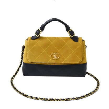 Popular Classic Elegant Women's Leather Handbag by Famous Designer Luxury Brand Ladies Crossbody Bag Tote Fashion