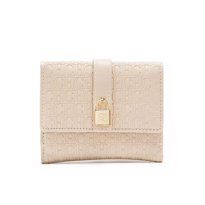 Designer Letter Print Wallet - Premium Short Wallet with Card Slots