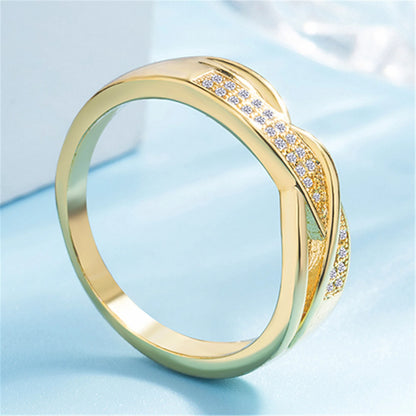 925 Sterling Silver Ribbon Ring | Elegant Cocktail Ring for Women
