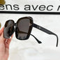 JQZSAG High-Definition Polarized Sunglasses — UV400 Large Square Frame | Women