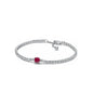 Brand new 925 sterling silver zirconia exquisite tennis star bracelet for women DIY original charm beads exquisite jewelry