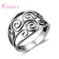 925 Sterling Silver Hollow Flower Ring | AAA Zirconia Wedding & Anniversary Band for Women