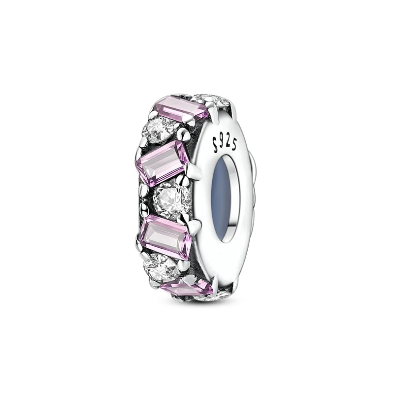 925 Sterling Silver Charm Beads | Butterfly, Crown, Heart & Perfume Bottle Zircon Charms for Women