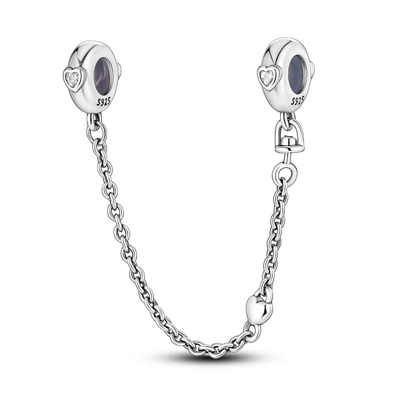 925 Sterling Silver Tree of Life, Peach Heart & Sweet Love Charm Bead | Fits Bracelets & Necklaces