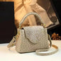 Luxury High-End Handbag -  Spring Fashion Ostrich Pattern Crossbody Shoulder Bag