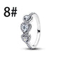 925 Sterling Silver Blue Bow Zircon Fine Jewelry | Earrings, Necklace & Ring for Women