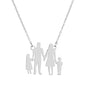 Luxury Brand Love Heart Necklace For Women Paragraph Clavicle Necklace Stainless Steel Gold Color Peach Necklace Fine Jewelry