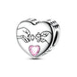 925 Sterling Silver Charm Beads | Butterfly, Crown, Heart & Perfume Bottle Zircon Charms for Women