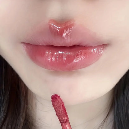 Cute Little Bear Lip Glaze — Mirror Gloss Jelly Lip Gloss | 6 Colors