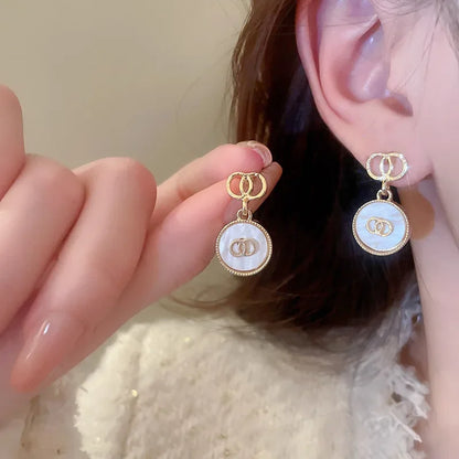 2023 Fashion Dangle Earrings Korean Nuevo En Pendientes Accesorios Para Mujer for Women Trending Party Jewelry Wholesale