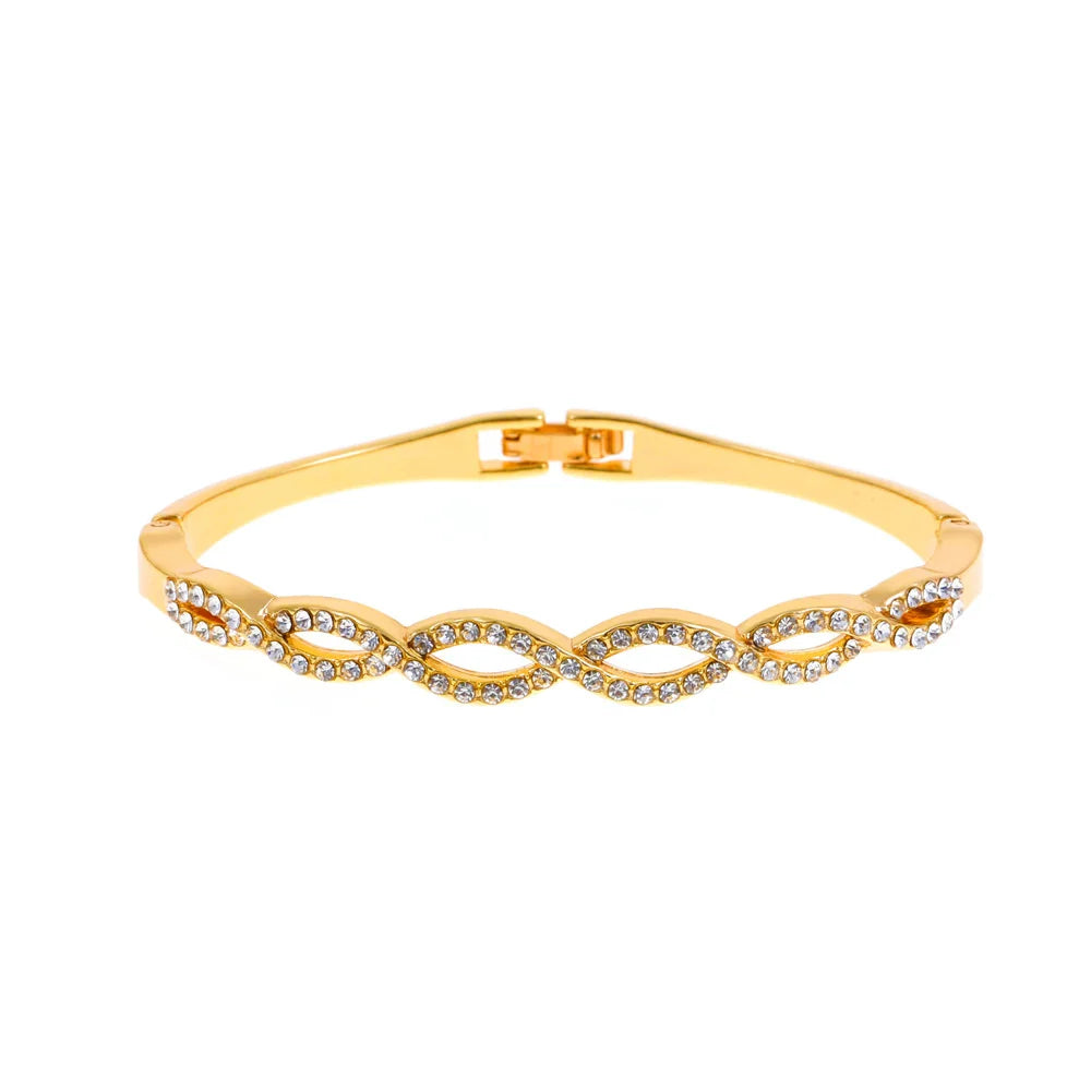 Letter Bracelet Women's Instagram Style Personalized Design English Letter V-shaped Bracelet Bracelet