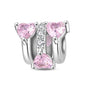 925 Sterling Silver Charm Beads | Butterfly, Crown, Heart & Perfume Bottle Zircon Charms for Women