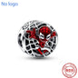 Charm Beads 925 Silver Fit Original DIY Accessories Bead for Decoration Bracelets Spider-Man Neaklace Pendant Jewelry Gifts New