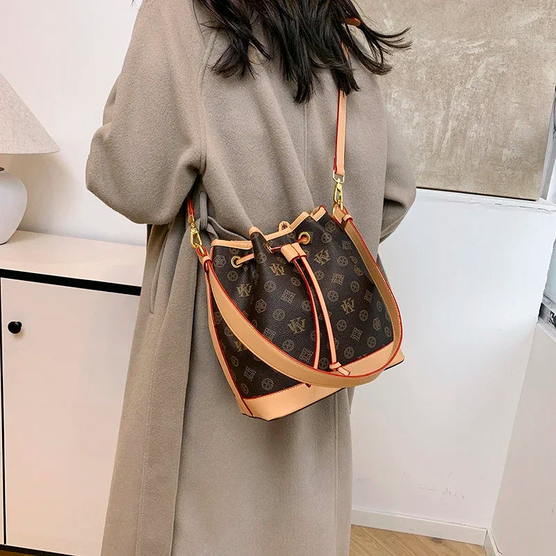Classic Designer Crossbody Handbag For Women Premium Leather Shoulder Bag Elegant Tote Purse Ladies - Golden Crown luxury Boutique