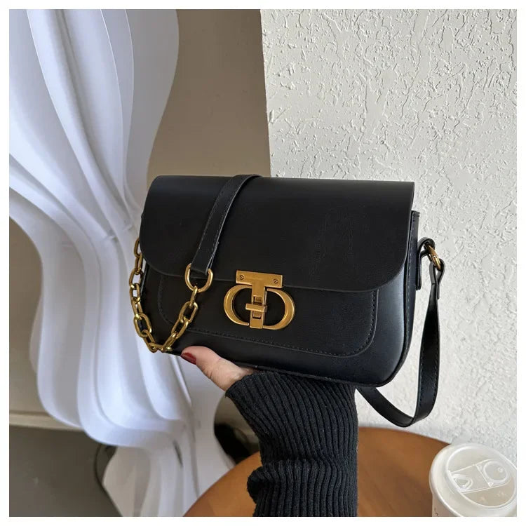 Retro Fashion Niche Underarm Bag - Senior Luxury Shoulder Handbag for Women