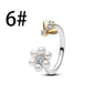 925 Sterling Silver Blue Bow Zircon Fine Jewelry | Earrings, Necklace & Ring for Women