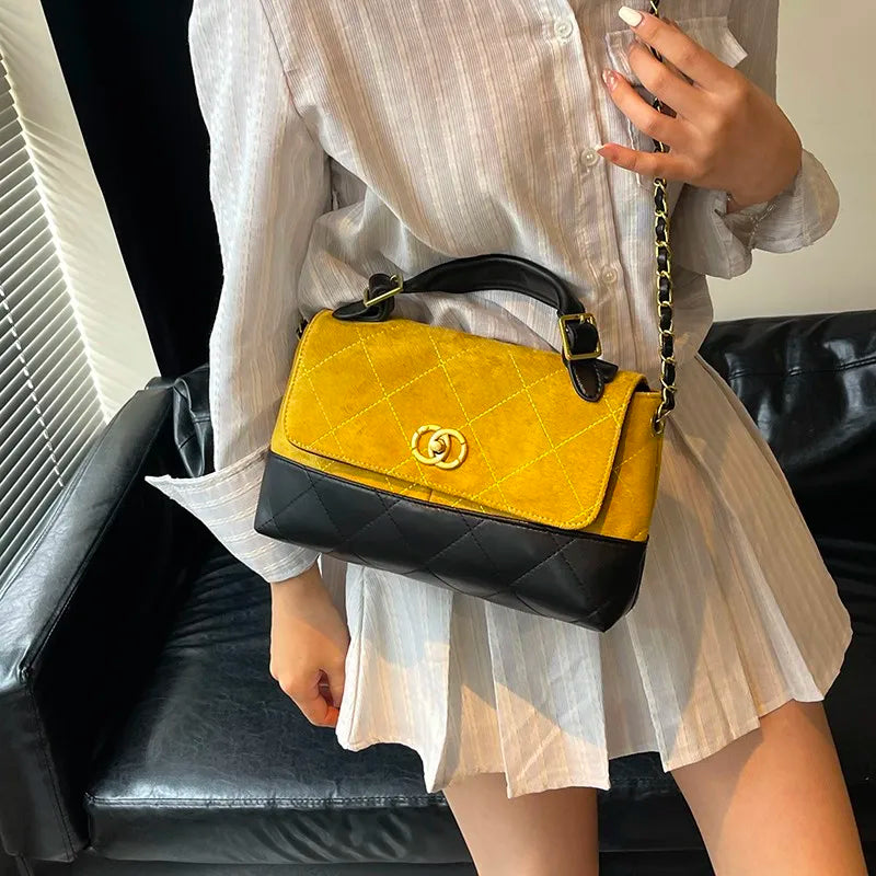 Popular Classic Elegant Women's Leather Handbag by Famous Designer Luxury Brand Ladies Crossbody Bag Tote Fashion
