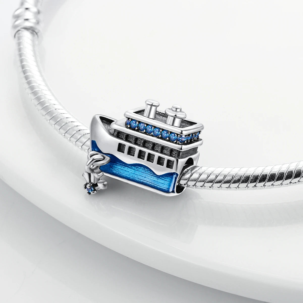 Sterling Silver NEW Leisure Life Theme Beads Charms Bracelets Necklace Luxury Women DIY Jewelry Gifts Birthday Party