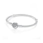 Original Sterling Silver Bracelet Love Heart Clasp Charms Beads Snake Chain Bracelets Bangles Luxury Jewelry For Women Gift