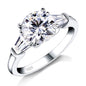 Moissanite Cocktail Ring - 925 Sterling Silver, 1ct & 2ct, D Color, NGTC Certified