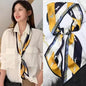 Luxury Long Silk Satin Scarf Belt - Soft Headscarf & Hair Band Accessory