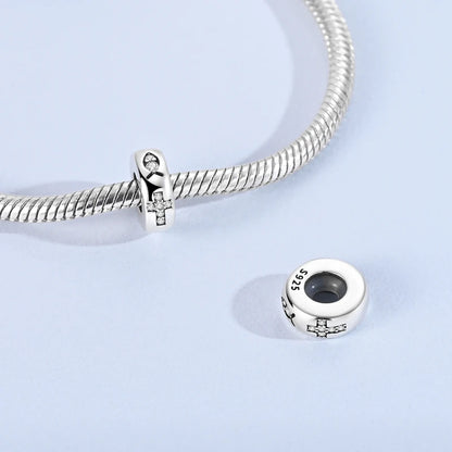 925 Sterling Silver Bear, Kart & Family Tree Charm Bead | Fits Pandora Bracelets & Pendants for Women