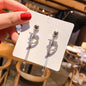 New Fashion Luxury Korean Fashion Big Letter G Jewelry Earrings GG Charming Drop Earring For Female Designer Party Wedding Gift