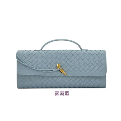 Classic Elegant Ladies Crossbody Bag Leather Handbag Shoulder Tote Luxury Designer Famous Brand Women's Chic Style