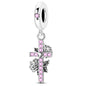925 Sterling Silver Charm Beads | Butterfly, Crown, Heart & Perfume Bottle Zircon Charms for Women