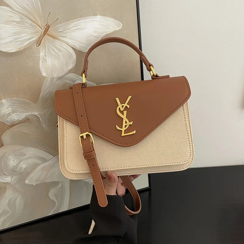 Classic Fashion Designer Bag - Large Capacity Crossbody Shoulder Bag