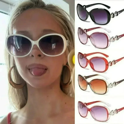 Oversized Square Retro Sunglasses — Luxury Fashion Unisex | UV Protection