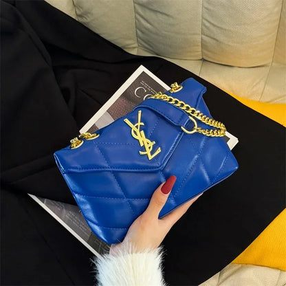 Durable Leather Messenger Bag Women's Shoulder Handbag Crossbody Tote Luxury Brand Elegant Classic Famous Designer