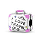 Sterling Silver NEW Leisure Life Theme Beads Charms Bracelets Necklace Luxury Women DIY Jewelry Gifts Birthday Party