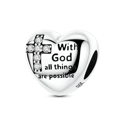 925 Sterling Silver Bear, Kart & Family Tree Charm Bead | Fits Pandora Bracelets & Pendants for Women