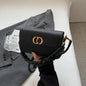 Retro Woven Square Shoulder Bag - Autumn/Winter Crossbody Handbag