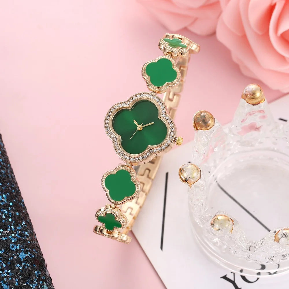 New Fashion Women Watches Luxury Rose Gold Bracelets Watch Female Wristwatches Ladies Casual Quartz Watch Clock Relogio Feminino
