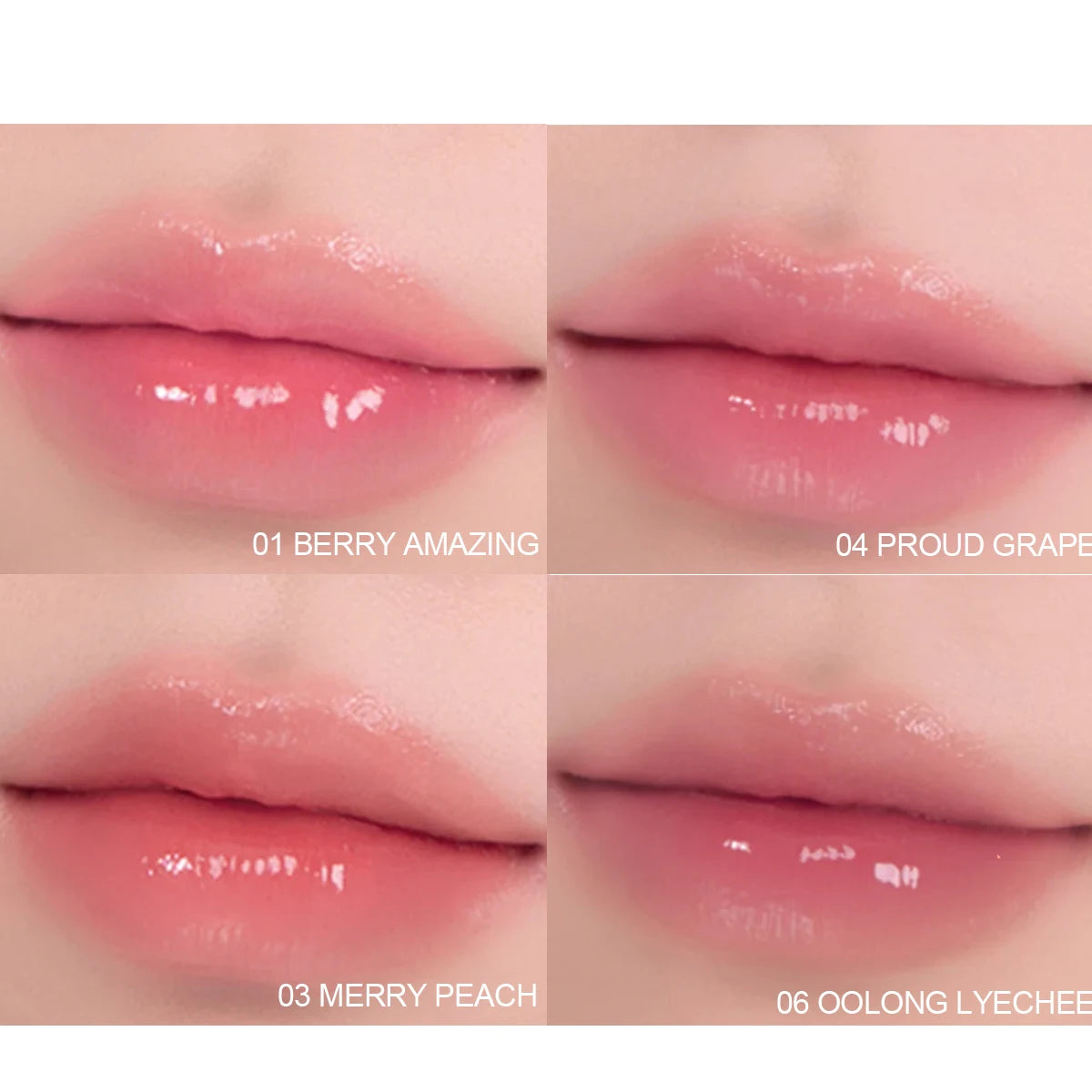 COLORGRAM FRUITY GLASS TINT MILK,High Shine&Glass Finish,Long-Wearing&Non-Sticky,Natural-Looking,Korean Cosmetic,Korean Makeup