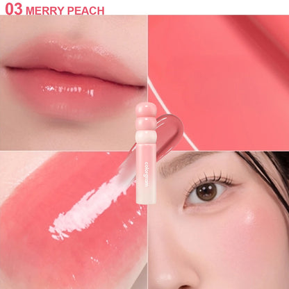 COLORGRAM FRUITY GLASS TINT MILK,High Shine&Glass Finish,Long-Wearing&Non-Sticky,Natural-Looking,Korean Cosmetic,Korean Makeup