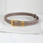 Belts Women Luxury Designer Cow Split Leather Metal Golden Buckle Letter M Belt Ladies Jeans Dress Accessories Waistband