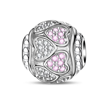 925 Sterling Silver Charm Beads | Butterfly, Crown, Heart & Perfume Bottle Zircon Charms for Women