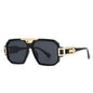 Fashion Square Full Frame Sunglasses - Large Oversized Retro HD Street Style