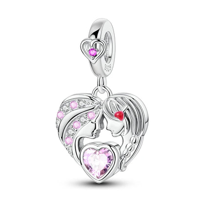 925 Sterling Silver Charm Beads | Butterfly, Crown, Heart & Perfume Bottle Zircon Charms for Women